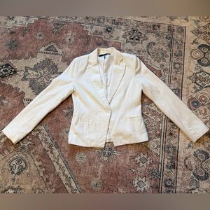 Amanda & Chelsea Soft White Blazer, Size 6